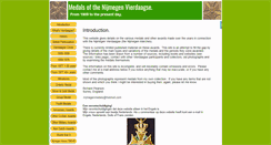 Desktop Screenshot of nijmegenmedals.com